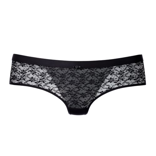 Stringpanty VIVANCE, Damen, Gr. 44/46, schwarz, Spitze, Obermaterial: 86% Polyamid, 14% Elasthan, Unterhosen, aus zarter Spitze in blumiger Optik mit hübschem Zierdetail, Dessous