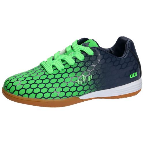 Fußballschuh LICO "Fußballschuhe Soccer Champ", Mädchen, Gr. 40, grün, Synthetik, Schuhe Fußballschuh