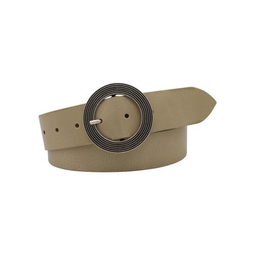 Ledergürtel ANNAMATONI, Damen, Gr. 80, beige, Leder, unifarben, klassisch,modisch,feminin, Gürtel