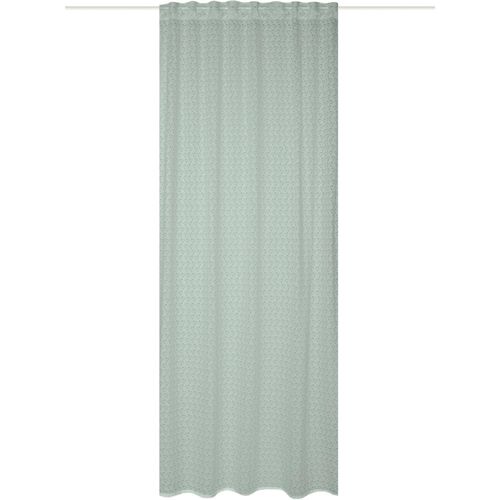 Gardine HEINE HOME Gr. 4, grün (lindgrün), B:140cm H:245cm, Polyester, Gardinen