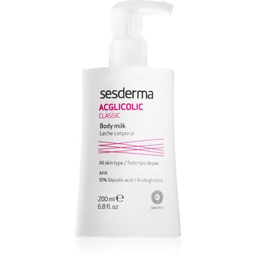 Sesderma Acglicolic Classic Body lait corporel raffermissant effet exfoliant 200 ml Image