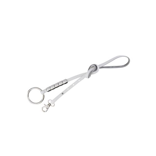 Ledergürtel BERND GÖTZ, Damen, Gr. 105, weiß, Leder, unifarben, modisch, Gürtel, mit Karabiner-Ringverschluss