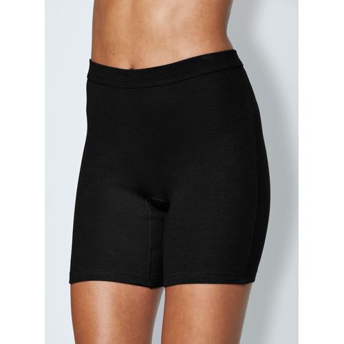 Lange Unterhose WÄSCHEPUR, Damen, Gr. 46, schwarz, 100% Baumwolle, Unterhosen