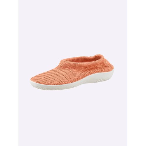 Slipper CASUAL LOOKS, Damen, Gr. 42, orange (papaya), Textil, sportlich, Schuhe