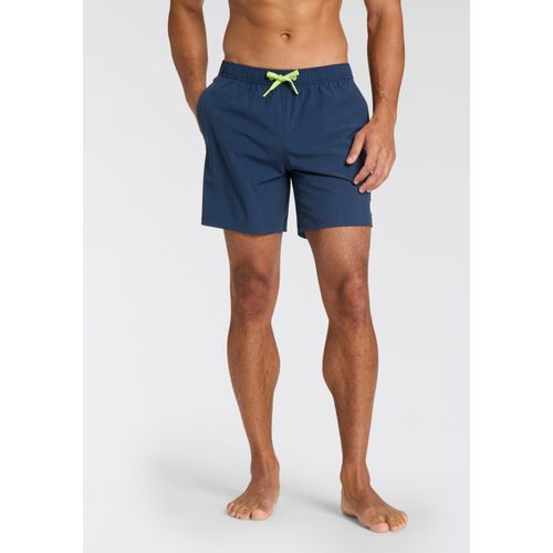 Badehose CMP, Herren, Gr. 54, N-Gr, blau (navy meliert), Obermaterial: 92% Polyester, 8% Elasthan, sportlich, Badehosen