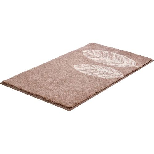 Badematte GRUND Gr. 1, grau (taupe), rechteckig (55cm x 65cm),, Badematten