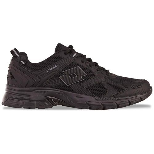 Sneaker LOTTO, Gr. 37, schwarz, Synthetik, Kunstfaser, unifarben, sportlich, Schuhe, - in angesagtem 2000er Look