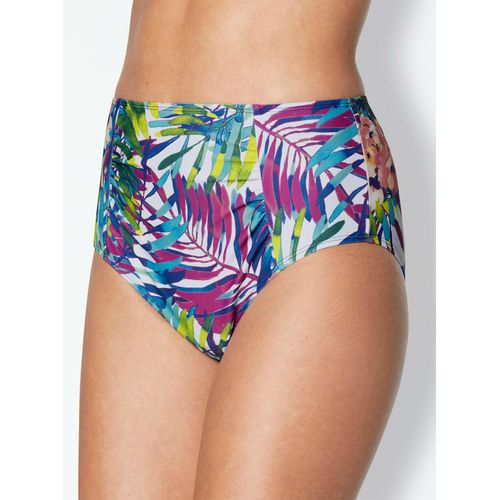 Bikini-Hose FEEL GOOD, Damen, Gr. 50, Normalgrößen, bunt (lagune, gemustert), Elasthan, Polyamid, Badehosen