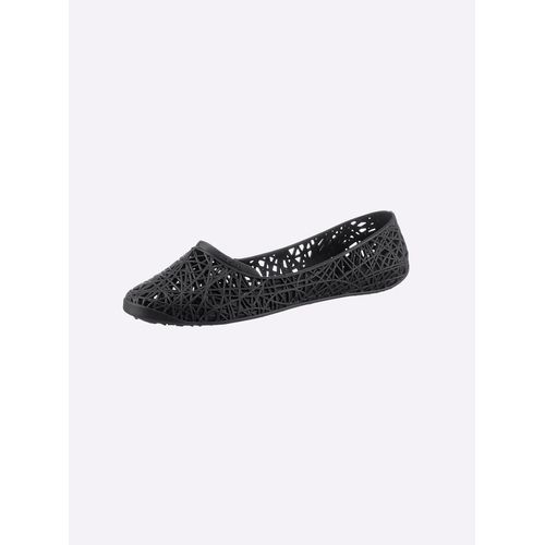 Ballerina FASHY, Gr. 38, schwarz, PVC, sportlich, Schuhe