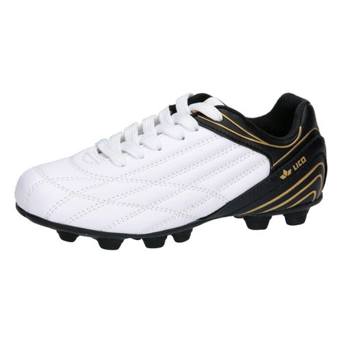 Fußballschuh LICO "Fußballschuhe Soccer Champ", Mädchen, Gr. 35, weiß, Synthetik, Schuhe Fußballschuh