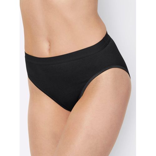 Slip WÄSCHEPUR, Damen, Gr. 48, schwarz, 95% Modal, 5% Elasthan, Unterhosen