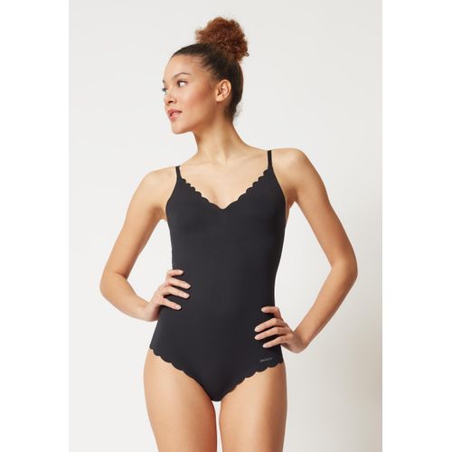 Body SKINY, Damen, Gr. 38, N-Gr, schwarz, Obermaterial: 72% Polyamid, 28% Elasthan, unifarben, feminin, normal, Bodies, nahtlose Unterwäsche