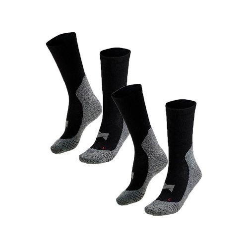 Wandersocken XTREME SOCKSWEAR, Damen, Gr. 35 (38), bunt (schwarz multi), Materialmix, normal, Socken, Gepolsterte Unisex Wander-/ Sport- und Funktionssocken
