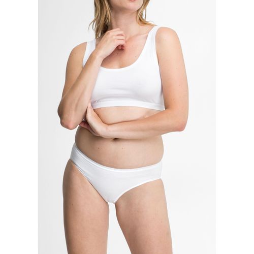 Bustier SPEIDEL, Damen, Gr. 44, N-Gr, weiß, Obermaterial: 92% Baumwolle, 8% Elasthan, unifarben, casual, BHs, keine störenden Seitennähte