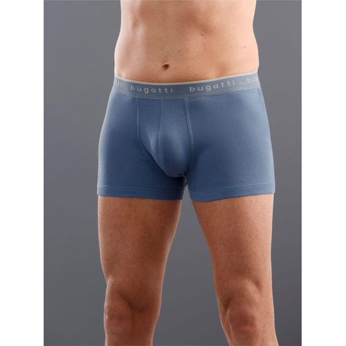 Panty BUGATTI, Herren, Gr. 8, blau, 100% Baumwolle, Unterhosen
