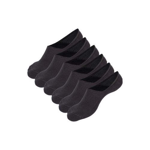 Füßlinge APOLLO, Damen, Gr. 36 (41), schwarz, Baumwollmischung, unifarben, elastisch, Socken, unsichtbare Sneakersocken No-show, Silikonferse, perfekten Passform