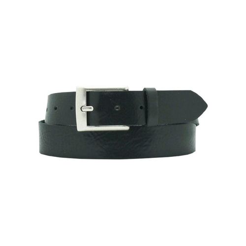 Ledergürtel ANNAMATONI, Damen, Gr. 85, schwarz, Leder, unifarben, casual,modisch,klassisch, Gürtel, Eleganter Jeansgürtel