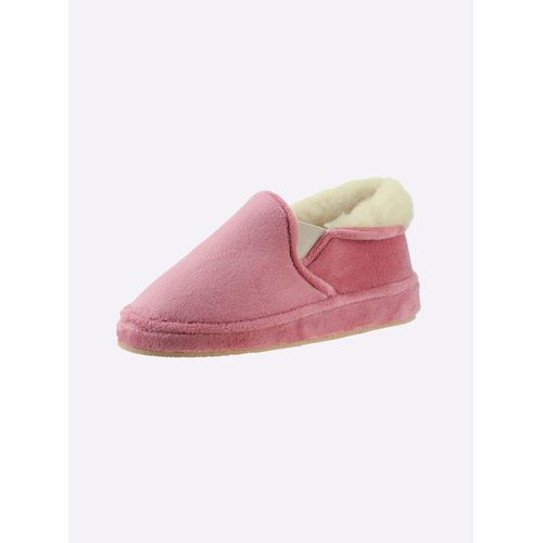Hausschuh CASUAL LOOKS, Damen, Gr. 42, rosa (rosenquarz), Textil, modisch, Schuhe