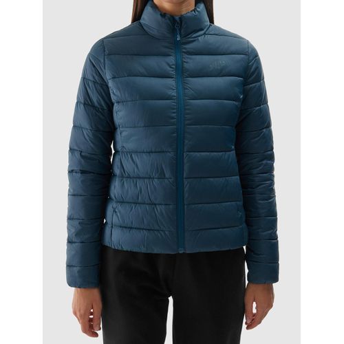 Steppjacke 4F, Damen, Gr. XXL (46/48), blau (teal), Web, Obermaterial: 100% Polyamid. Futter: 100% Polyamid. Wattierung: 100% Polyester, unifarben, sportlich, regular fit, Langarm, Jacken