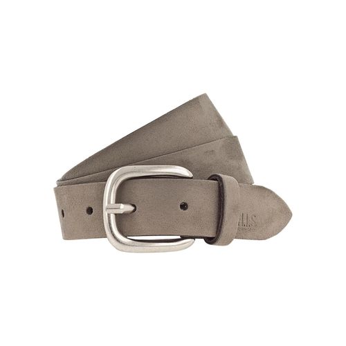 Ledergürtel H.I.S, Damen, Gr. 125, grau (taupe), Leder, Basic,casual,modisch,klassisch, Gürtel, mit H.I.S Blindprägung - NEU bis Gr. 125 verfügbar