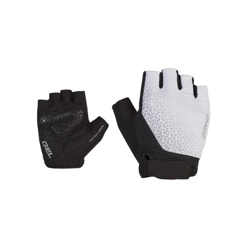 Fahrradhandschuhe ZIENER "CADJA-Z", Damen, Gr. 6, weiß, Materialmix, Handschuhe