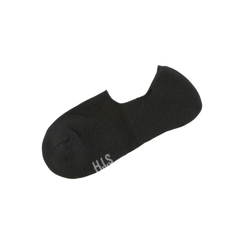 Füßlinge H.I.S, Damen, Gr. 39-42, schwarz (6x schwarz), Baumwolle, Polyamid, Elasthan, uni, elastisch, Socken, mit softem Frottee