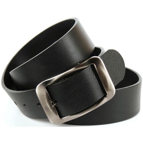 Ledergürtel ANTHONI CROWN, Damen, Gr. 110, schwarz, Leder, unifarben, Gürtel, Hochwertiger Denim-Gürtel