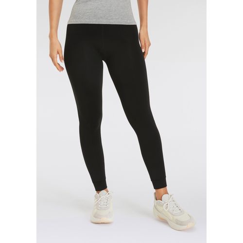 Thermoleggings SARLINI, Damen, Gr. LXL, N-Gr, schwarz, Obermaterial: 90% Polyester, 10% Elasthan, unifarben, casual, figurbetont knöchellang, Hosen, mit kuscheligem Innenfutter, perfekt für kalte Wintertage