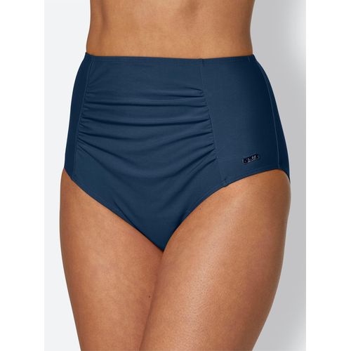 Bikini-Hose FEEL GOOD, Damen, Gr. 42, N-Gr, blau (dunkelblau), Elasthan, Polyamid, Badehosen