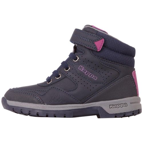 Winterboots KAPPA, Gr. 41, blau (navy, berry), Synthetik, unifarben mit Farbeinsatz, sportlich, Schuhe, mit reflektierenden Details