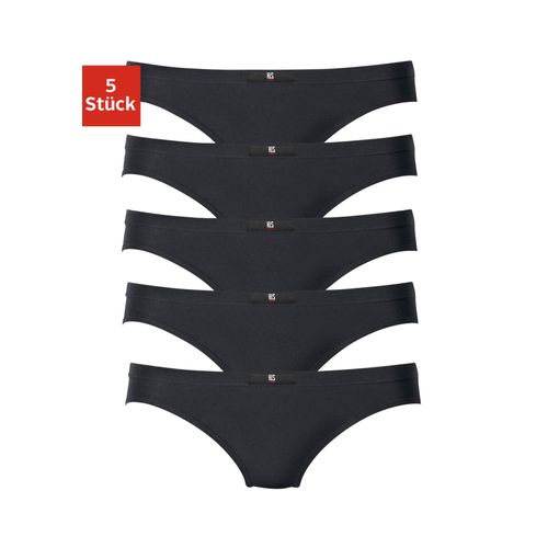 String H.I.S, Damen, Gr. 44, schwarz, Obermaterial: 95% Baumwolle, 5% Elasthan, unifarben, körpernah, Unterhosen, aus elastischer Baumwoll-Qualität