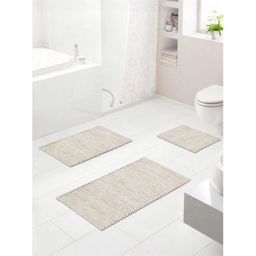 Badematte GRUND Gr. 1, beige (beige, meliert), rechteckig (50cm x 60cm),, Badematten