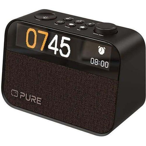 PURE Moment Kaffeeschwarz Radiowecker
