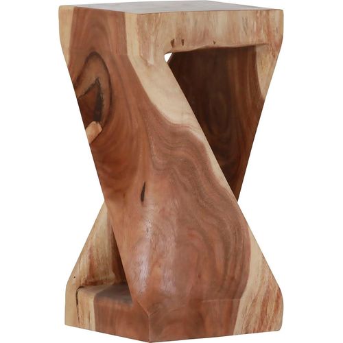 Hocker GUTMANN FACTORY "Nature", beige (natur), B:30cm H:60cm T:30cm, Hocker, Holzhocker Sitzhocker