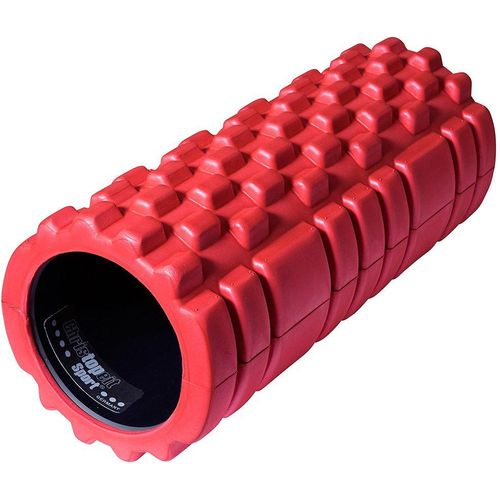 Massagerolle CHRISTOPEIT SPORT, rot, FitnessrollenL:33,5cm Ø:14cm, Schaumstoff, L:33,5cm Ø:14cm