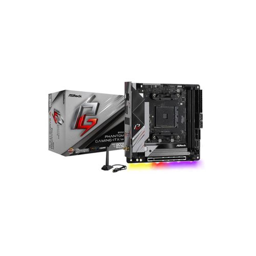 ASROCK Mainboard "B550 Phantom Gaming-ITX/a", eh13, B:19,00cm H:9,50cm T:23,50cm, Mainboards