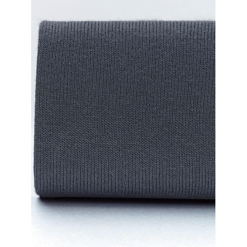 Kniestrümpfe ROGO, Damen, Gr. 1/35, grau (mittelgrau), 90% Baumwolle, 8% Polyamid, 2% Elasthan, Socken