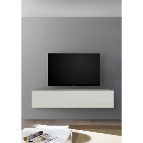 TV-Schrank INOSIGN, grau (kreidegrau gesso), B:138cm H:29cm T:30cm, Schränke, Breite 138 cm