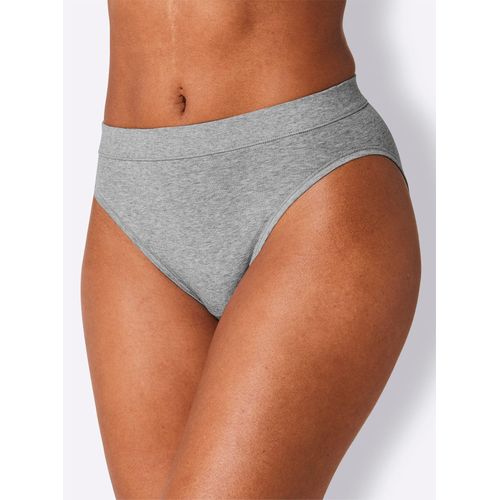 Jazz-Pants Slips COMTESSA, Damen, Gr. 40/42, grau (grau, meliert), 95% Baumwolle, 5% Elasthan, Unterhosen