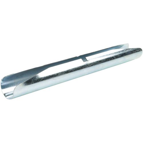 Verbinder LIEDECO, grau (chromfarben), L:12cm, Gardinenstangenhalterungen, für Rohre Ø 16 mm