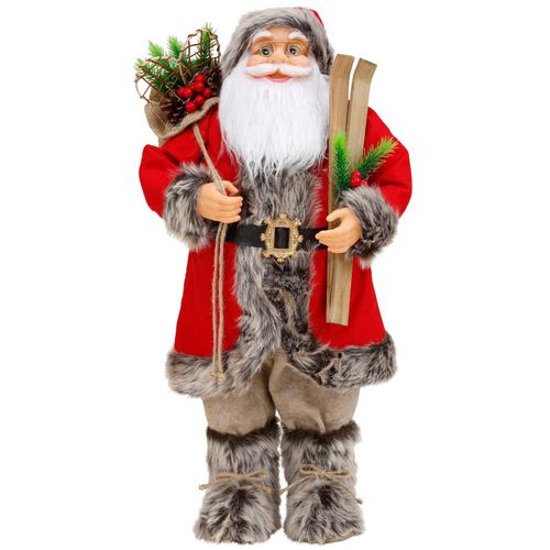 Weihnachtsmann BONETTI "Weihnachtsdeko", rot (bunt), H:60cm, Dekofiguren, Weihnachtsmann, Höhe ca. 60 cm