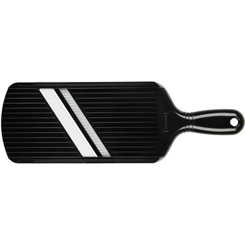 Gemüsehobel KYOCERA, schwarz, B:27,7cm L:9cm, Keramik, Kunststoff, Küchenreiben, mit Griff, besonders handlich
