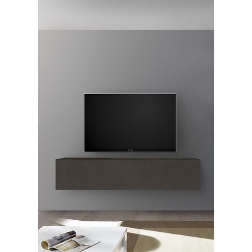 TV-Schrank INOSIGN, grau (lava), B:138cm H:29cm T:30cm, Schränke, Breite 138 cm