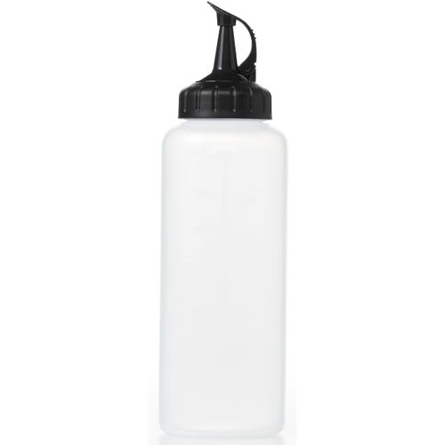 Vorratsdose OXO GOOD GRIPS, transparent, Kunststoff, Lebensmittelaufbewahrungsbehälter, Quetschflasche, mittelgroß, 350 ml