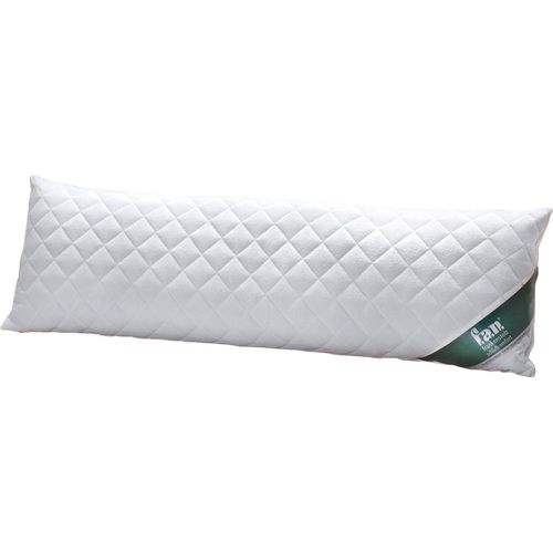 Seitenschläferkissen FAN, weiß, B:140cm L:40cm, Baumwolle, Polyester, Funktionskissen, kochfestes Seitenschläfer-/Stillkissen