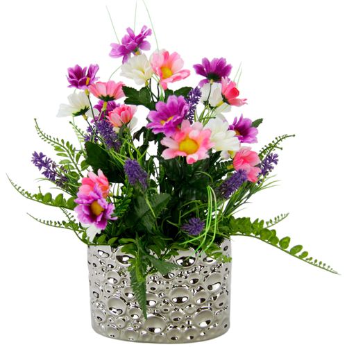 Kunstpflanze I.GE.A., bunt (variiert), B:25cm H:32cm T:22cm, Keramik, Kunststoff, Polyester, Kunstpflanzen