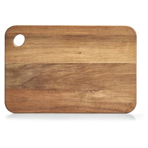 Schneidebrett ZELLER PRESENT, beige (natur), B:25cm H:2cm L:37cm, Akazienholz, Schneidebretter, jedes Stück ein Unikat