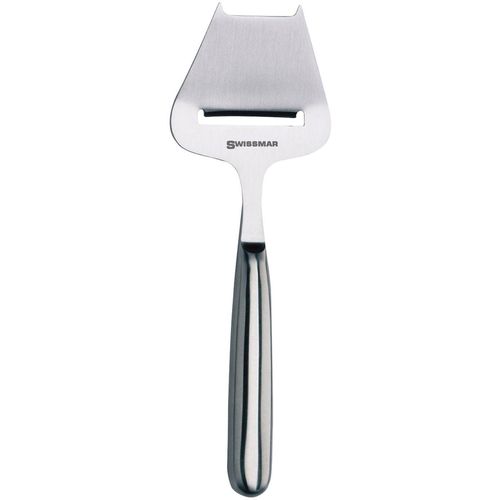 Käsehobel SWISSMAR, silber, B:7cm L:22cm, Edelstahl, Küchenreiben, zum Reiben von Cheddar, Schweizer Käse oder Monterey Jack