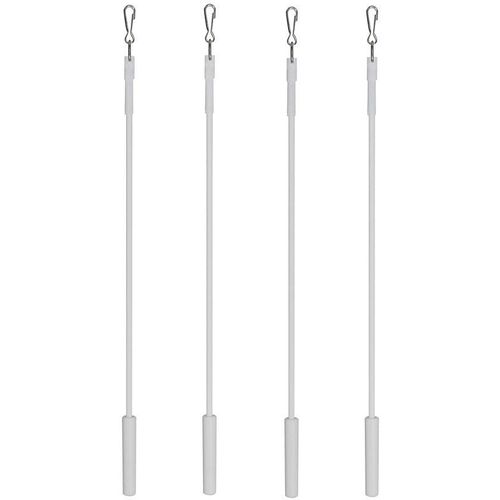Schleuderstab INDEKO Gr. 2, weiß, L:100cm, Schleuderstäbe, im Fixmaß