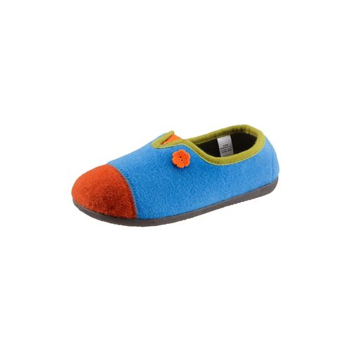 Hausschuh LANDGRAF, Damen, Gr. 42, blau (türkis), Filz, sportlich, Schuhe